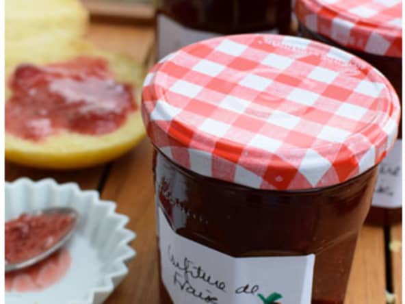 confiture de fraises