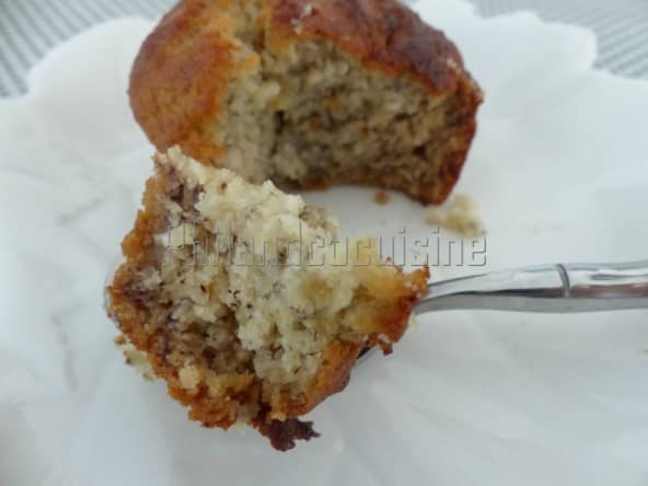 Muffins à la banane et à la noix de coco