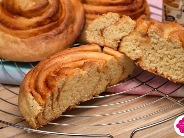 Brioches roulées au caramel au beurre salé