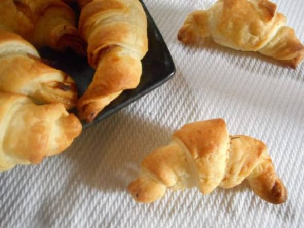 Mini croissant jambon fromage