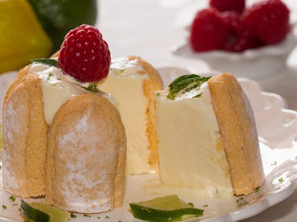 Minis Charlottes glacées au citron