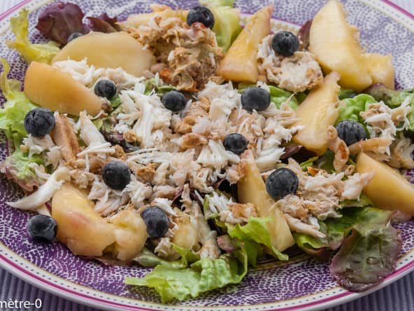 Salade d'araignée aux fruits d'été