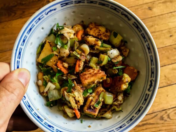 Un déjeuner d’été végétal