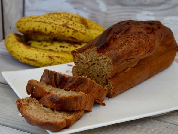 Banana bread : la recette à l'hawaienne, au lait de coco sans lactose