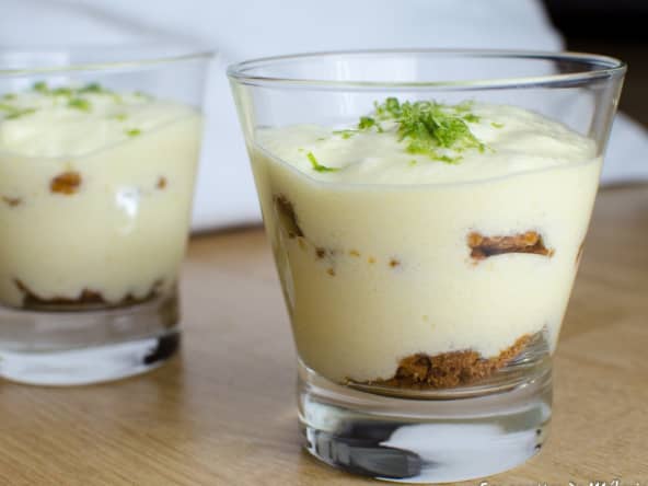 Tiramisu citron vert et spéculoos