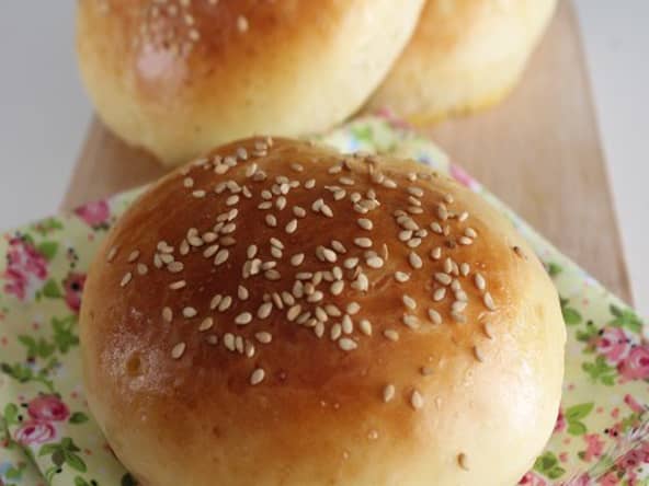 Pain burger maison
