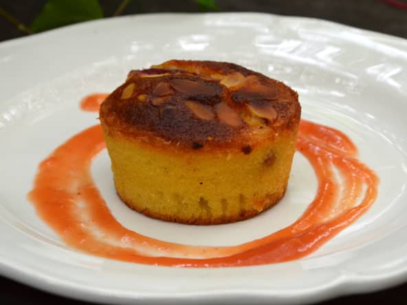 Gâteaux de pêches aux amandes