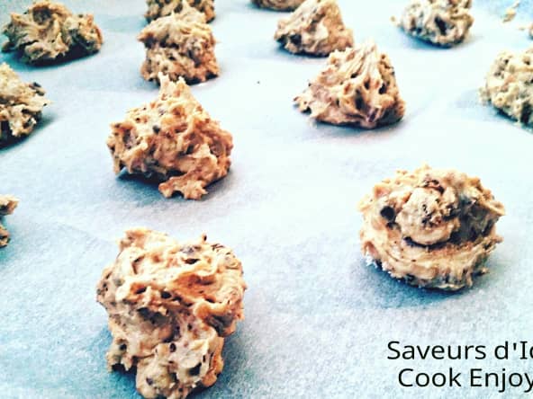 Véritable Cookies Chocolat Raisin Praliné