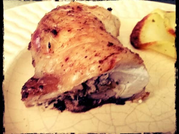 Cuisses de poulet farcies