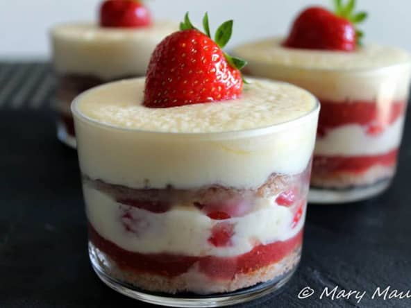 Tiramisu Fraise Pistache