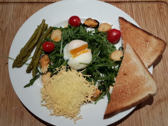 Oeuf cuit à basse température ou oeuf dit parfait