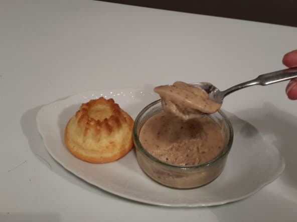 Crème dessert pralinée