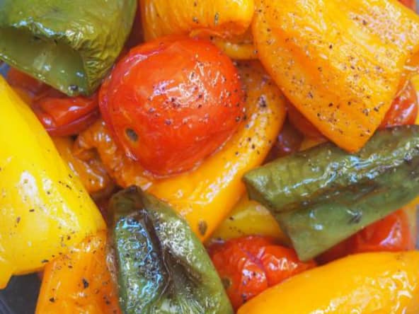 Mini-légumes d'été confits