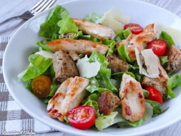 Salade César avec ou sans anchois