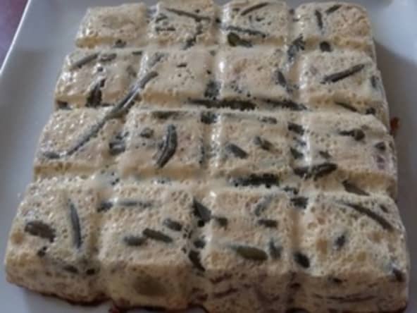 Quiche sans pâte aux haricots verts et Pommes de Terre