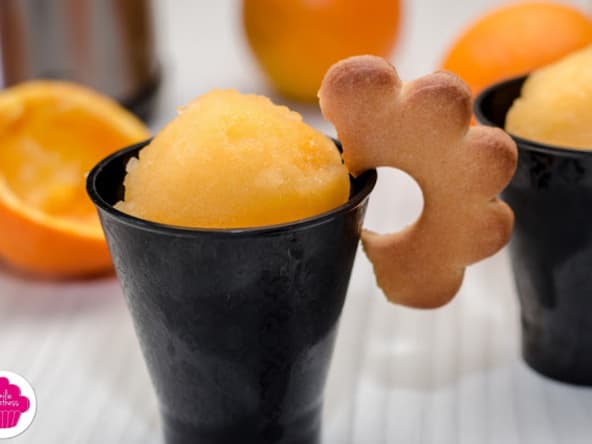 Sorbet à l'orange
