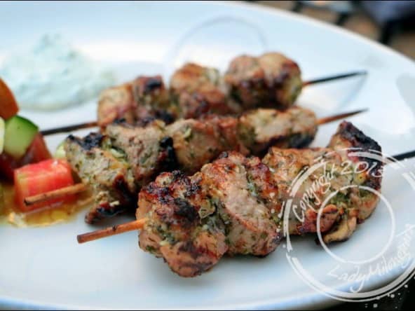 Souvlaki de porc