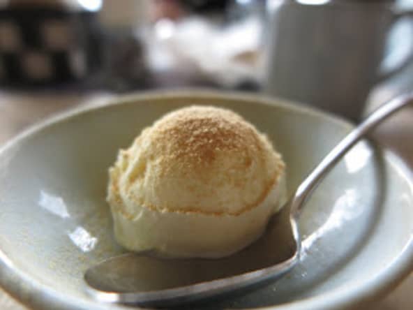 Crème glacée à la banane, à la vanille, avec ou sans sorbetière