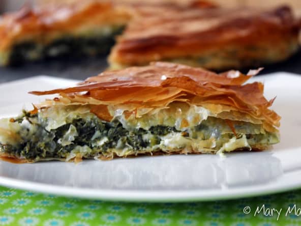 Tourte Feuilletée aux épinards