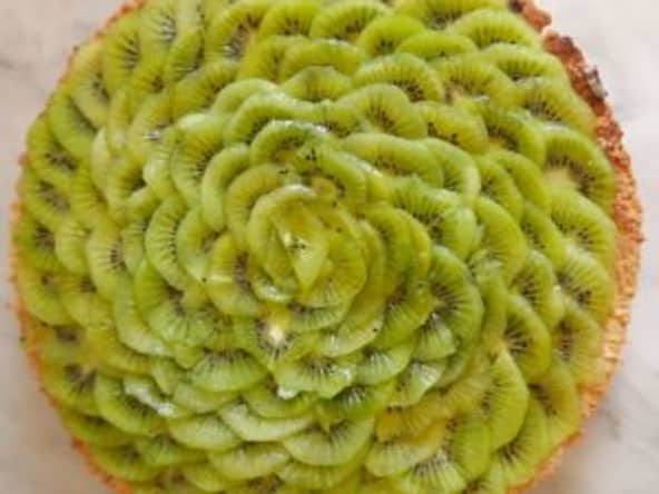 Tarte kiwi et vanille