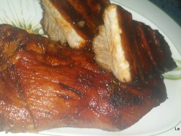 "Ribs" travers de Porc au four