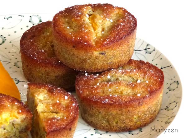 Moelleux à la pistache et à la mangue