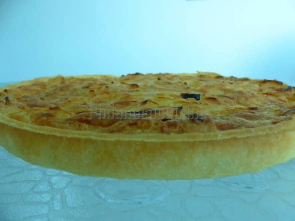 Tarte à l'oignon d'après Christophe Felder