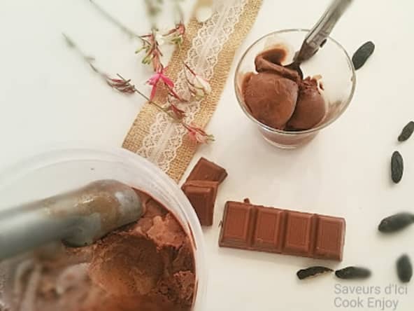 Glace au Chocolat Fêve Tonka