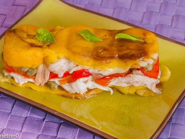 Terrine de raie au poivron