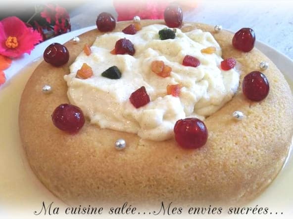 Mon baba au rhum et sa crème pâtissière