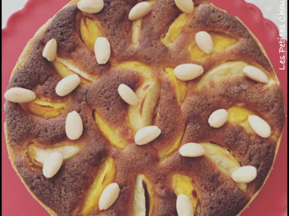 Tarte aux pêches de vigne d'après le Chef Pâtissier Thierry Mulhaupt