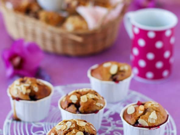 Muffins moelleux aux mûres