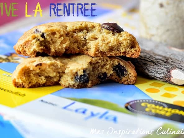 Cookies aux pepites de chocolat