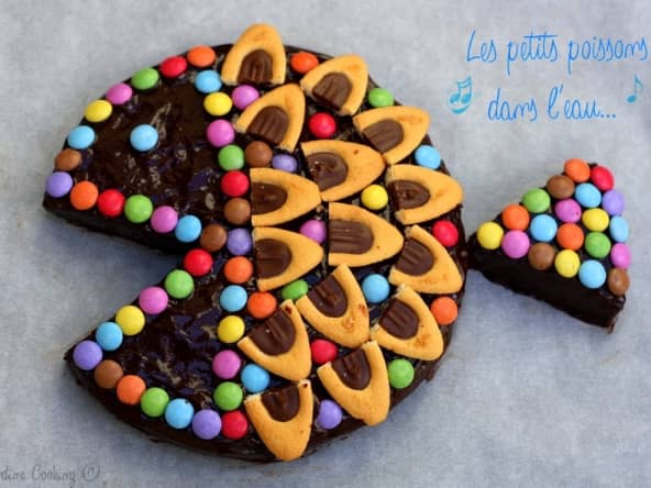 Gâteau d'anniversaire poisson au chocolat : une recette facile