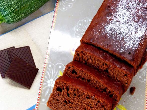 Cake allégé au chocolat en basse température