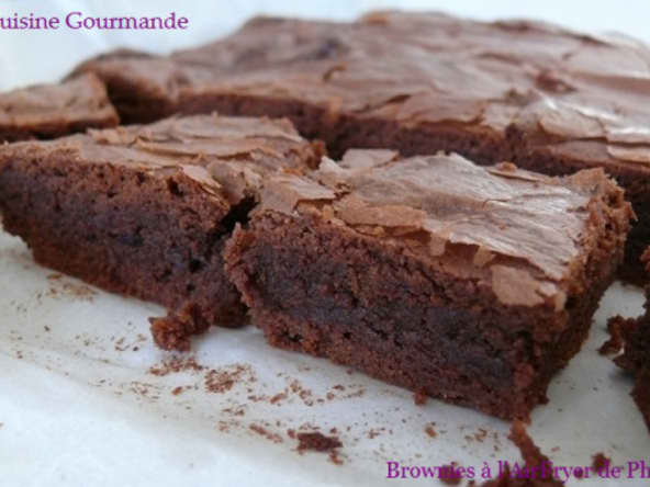 Brownies chocolat en Friteuse AirFryer