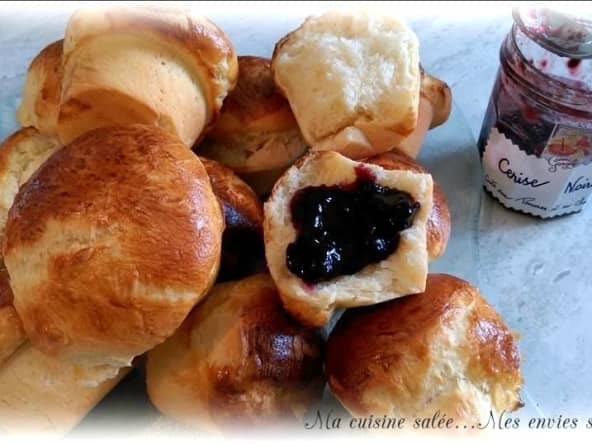 Pains au lait façon briochettes