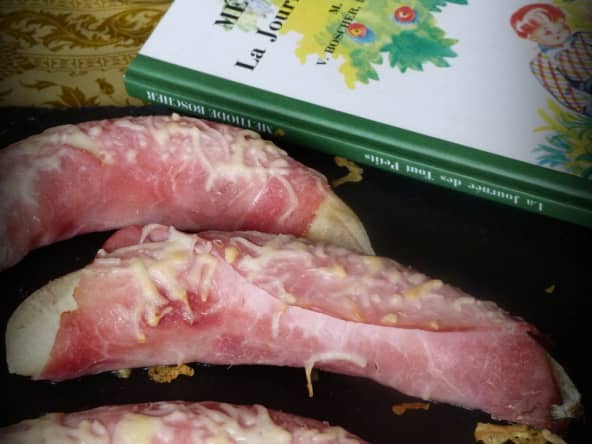 Bananes au jambon pour les petits