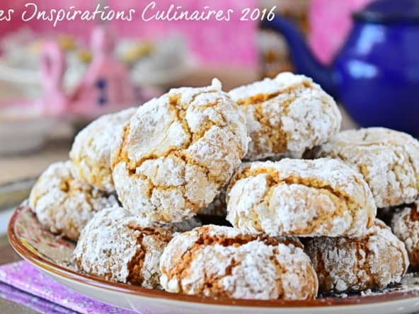 Recette Ghoribia amandes coco