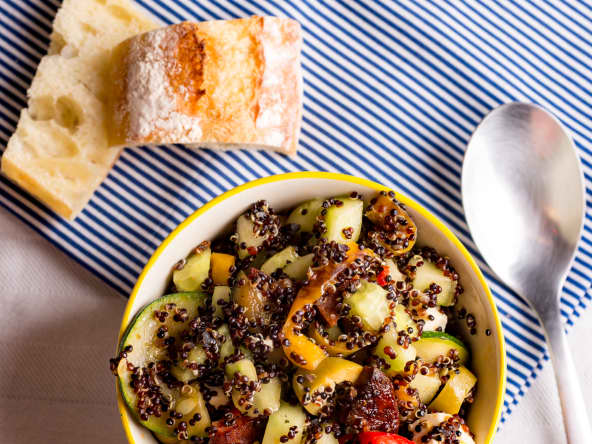 Salade d’été au chorizo