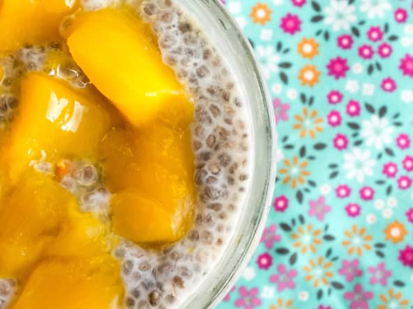 Pudding aux graines de chia