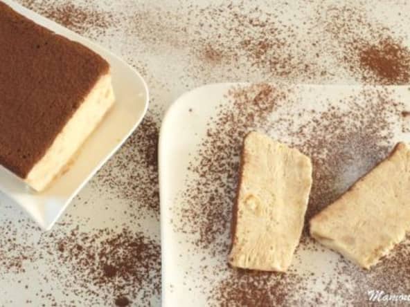 Parfait glacé rapide saveur tiramisu