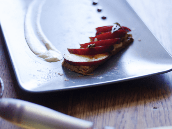 Déclinaisons de nectarines aux épices en tarte
