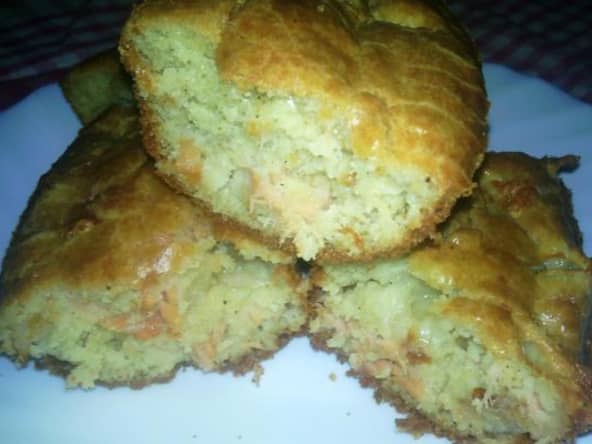 Cake saumon fumé et mozzarella