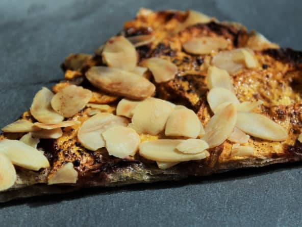 Tarte Fine Feuilletée aux Pêches