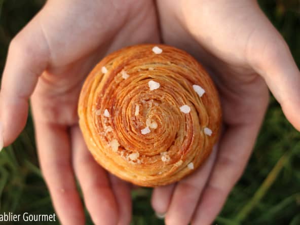 La brioche feuilletée du chef-pâtissier français Philippe Conticini