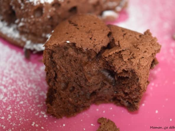 Gâteau au chocolat et fromage blanc