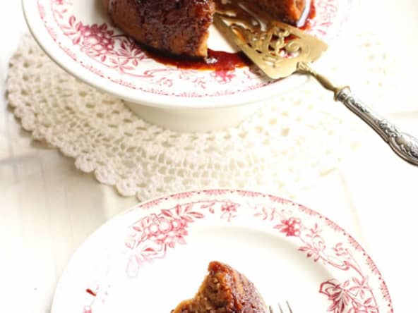 Gâteau vapeur au sirop de Liège