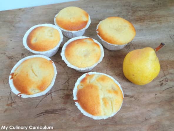 Muffins aux poires