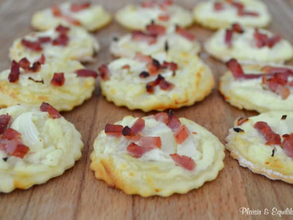 Mini tarte flambée - Flammekueche 